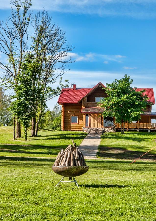 "Pakalas" Villa&Resort Siskiniai エクステリア 写真